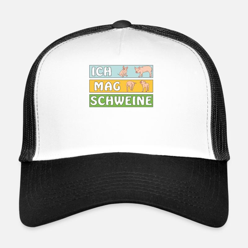 ICH MAG SCHWEINE Trucker Cap