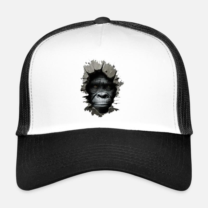 Gorilla im Loch Trucker Cap