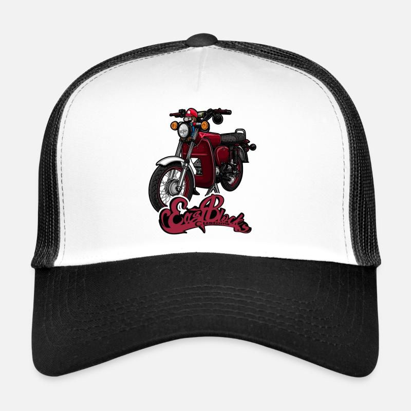 S51 (bordeaux) // Illustration Casquette trucker 