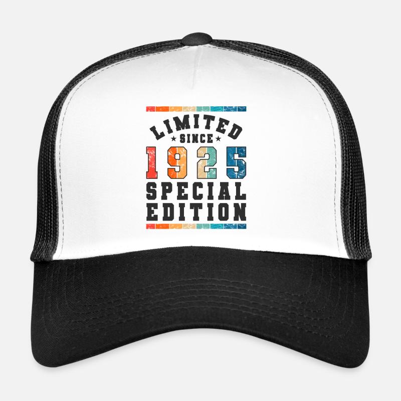 Limited Edition since 1925 Geburtstag Geschenk Trucker Cap
