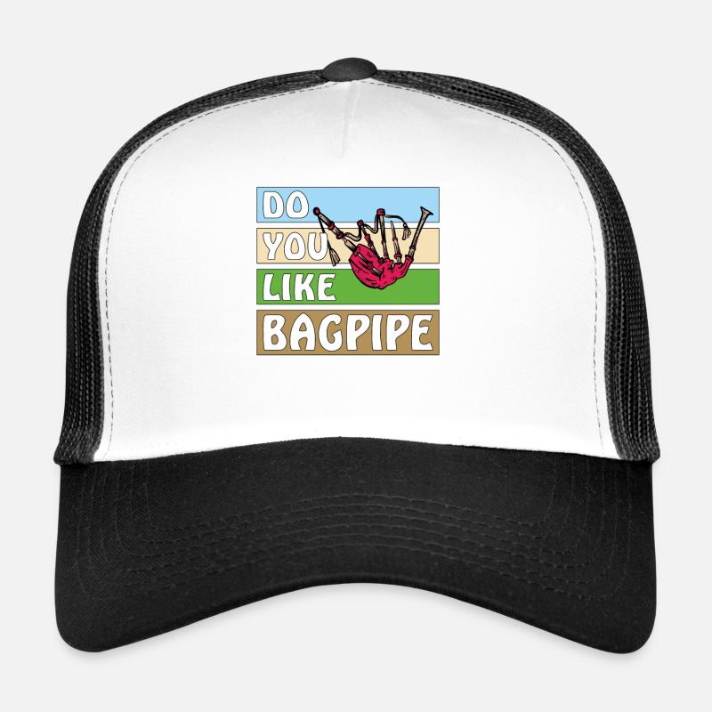 AIMEZ-VOUS LA CORNEMUSE Casquette trucker 