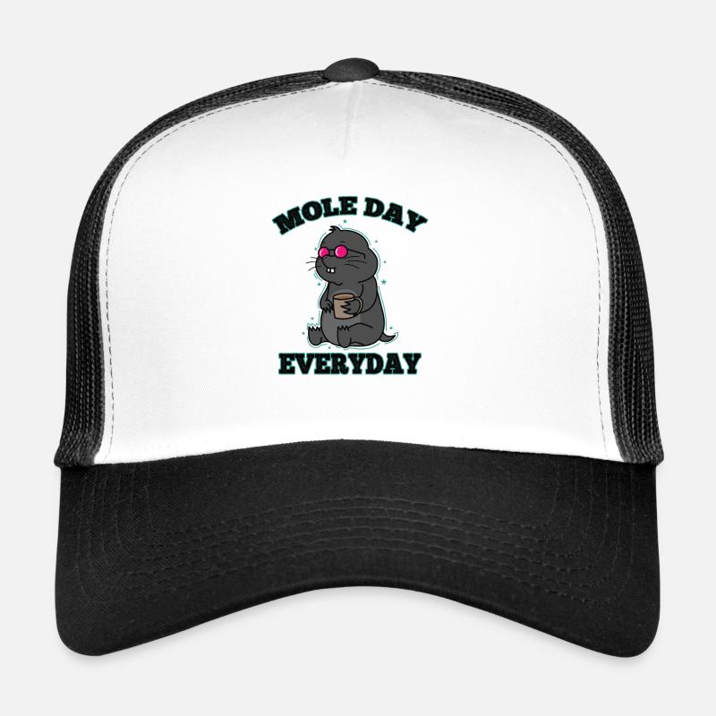 Mole Day Everyday Animal Earthen Mound Trucker Cap