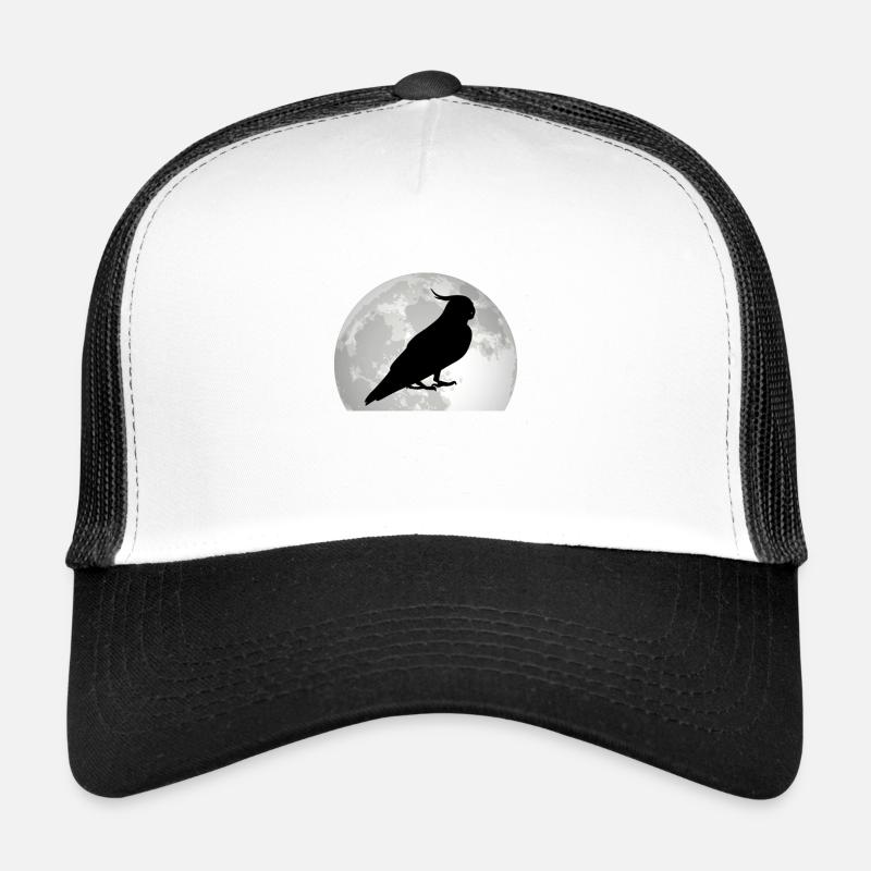 Budgie Moon Welli Parakeet Trucker Cap