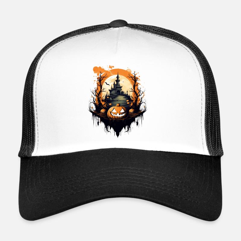 Scène d'halloween Casquette trucker 