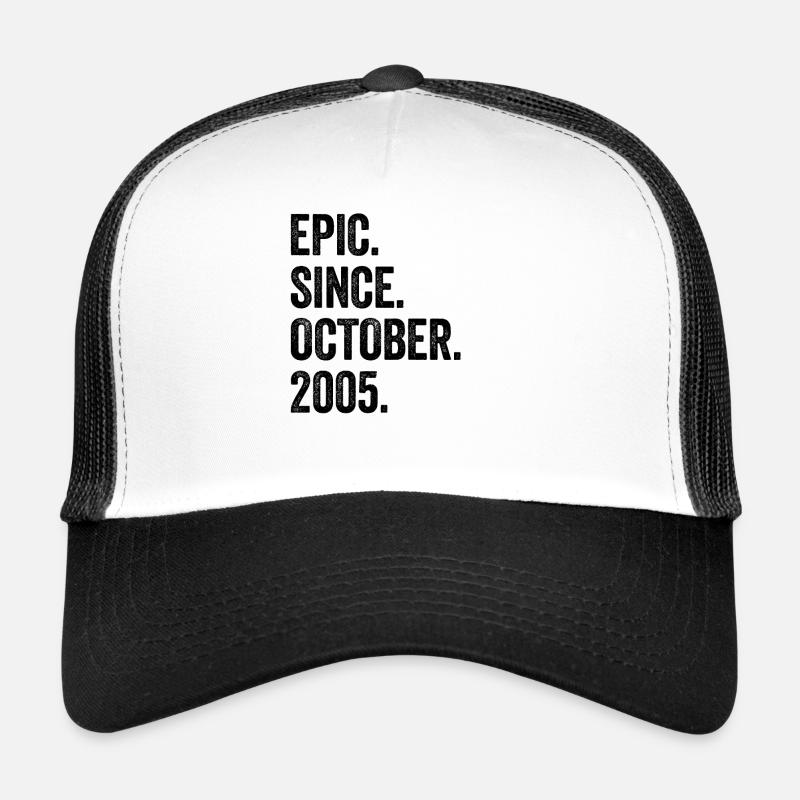 18° compleanno 18 anni epici dall'ottobre 2005 Cappellino sportivo