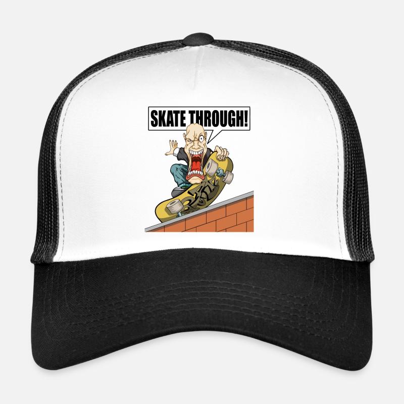 Skat through! Trucker Cap