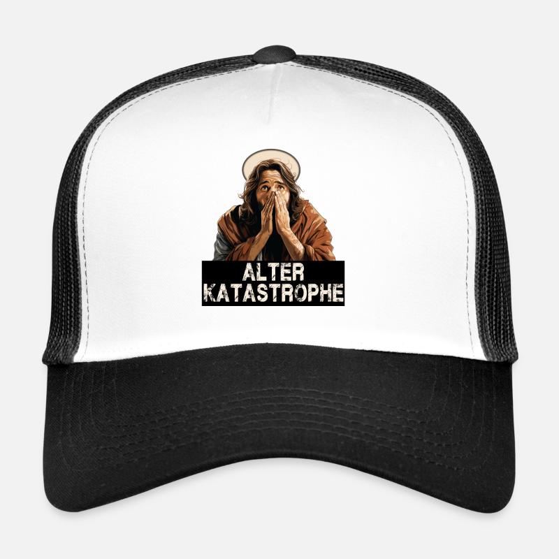 Jesu, Alter Katastrophe Trucker Cap