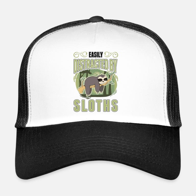 Sloth Gift Sloth Trucker Cap