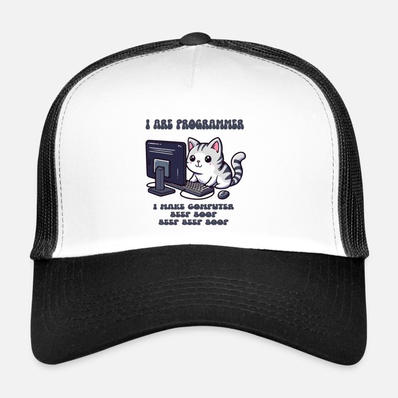 Ich bin Programmierer Trucker Cap