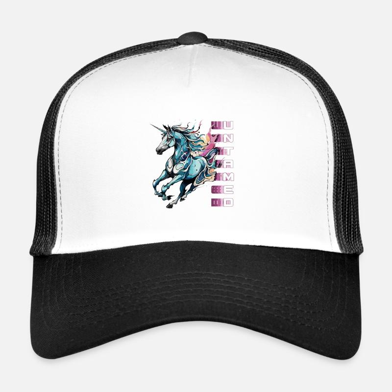 Ungezähmte Schönheit - Laufendes Einhorn Trucker Cap