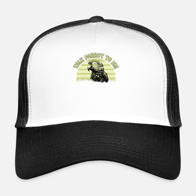 Perruche Perroquet Perroquet Propriétaire Casquette trucker 
