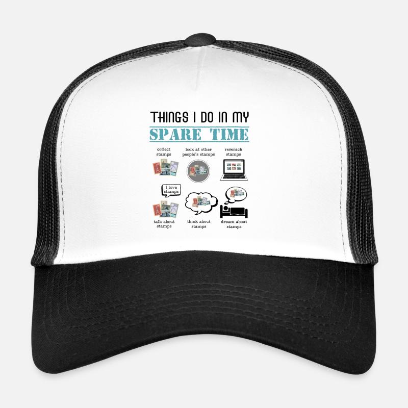 Philatelist Stamps Philately Trucker Cap