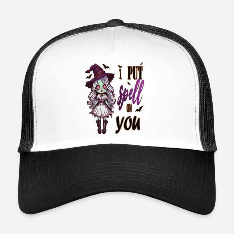 Zombie-Mädchen hat dich verzaubert Trucker Cap