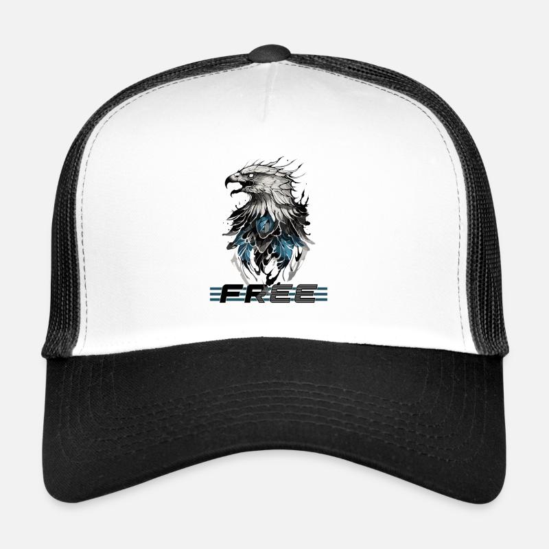 Libre comme le ciel : Majestic Eagle Casquette trucker 