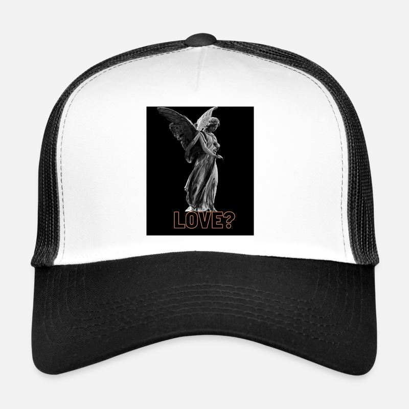 Love? T-shirt - Trucker Cap - Weiß/Schwarz
