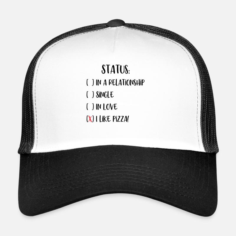 Pizza-Status Trucker Cap