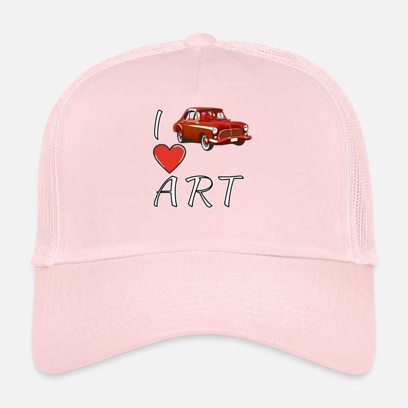 I LOVE ART OLDTIMER Trucker Cap
