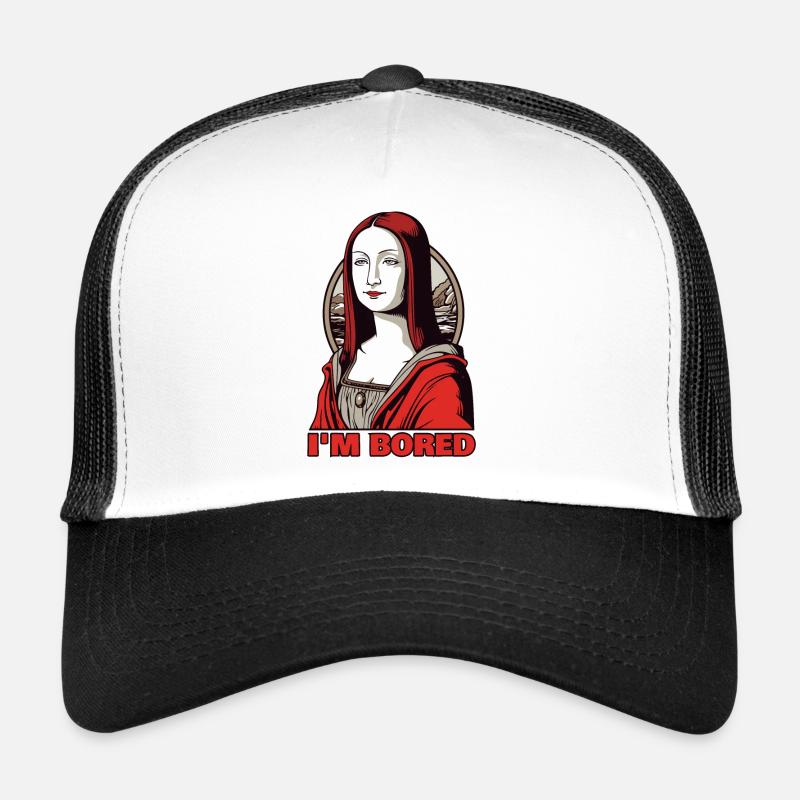 Die rote Lisa: Mona sagt, mir ist langweilig Trucker Cap