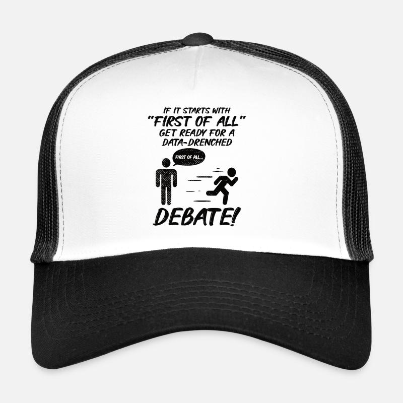 Debating Speech Debating Speaker Gift Idea Trucker Cap
