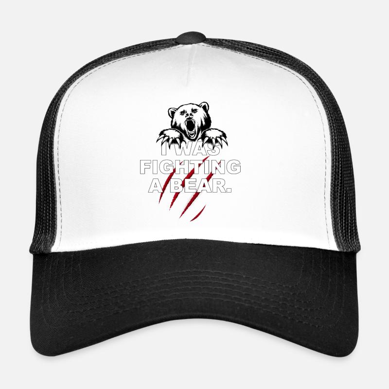 Je combattais un ours Casquette trucker 