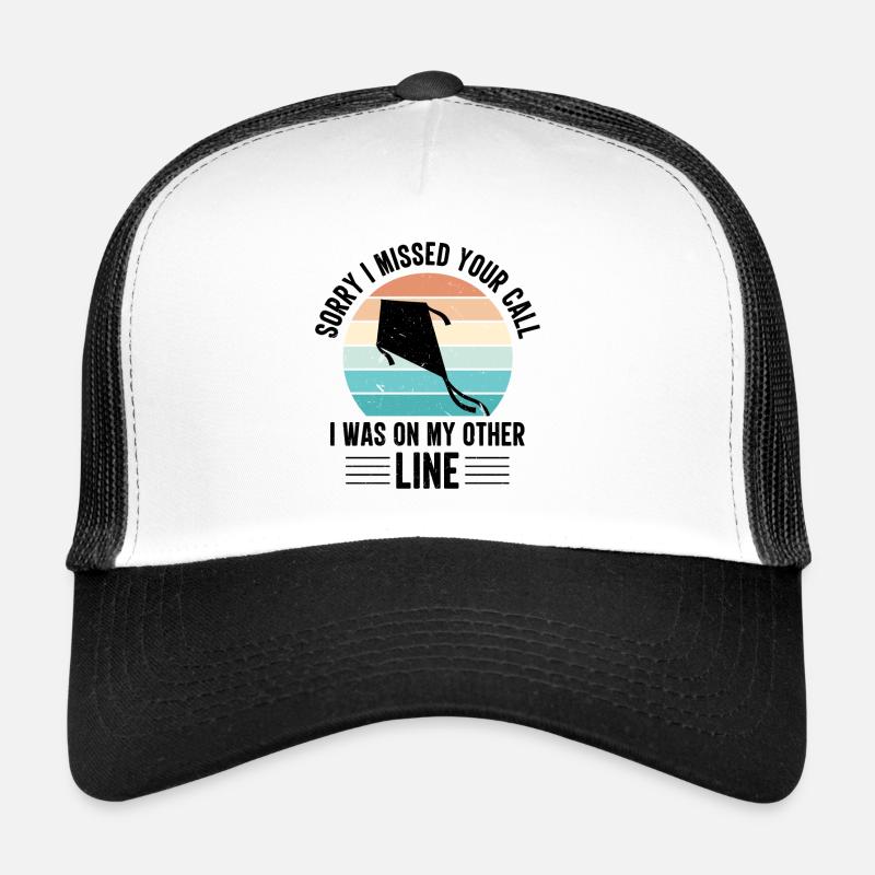 Fly a Kite Hobby Wind Kiteboard Funny Trucker Cap