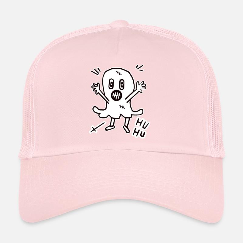 Halloween ghost ghost midnight creepy child Trucker Cap
