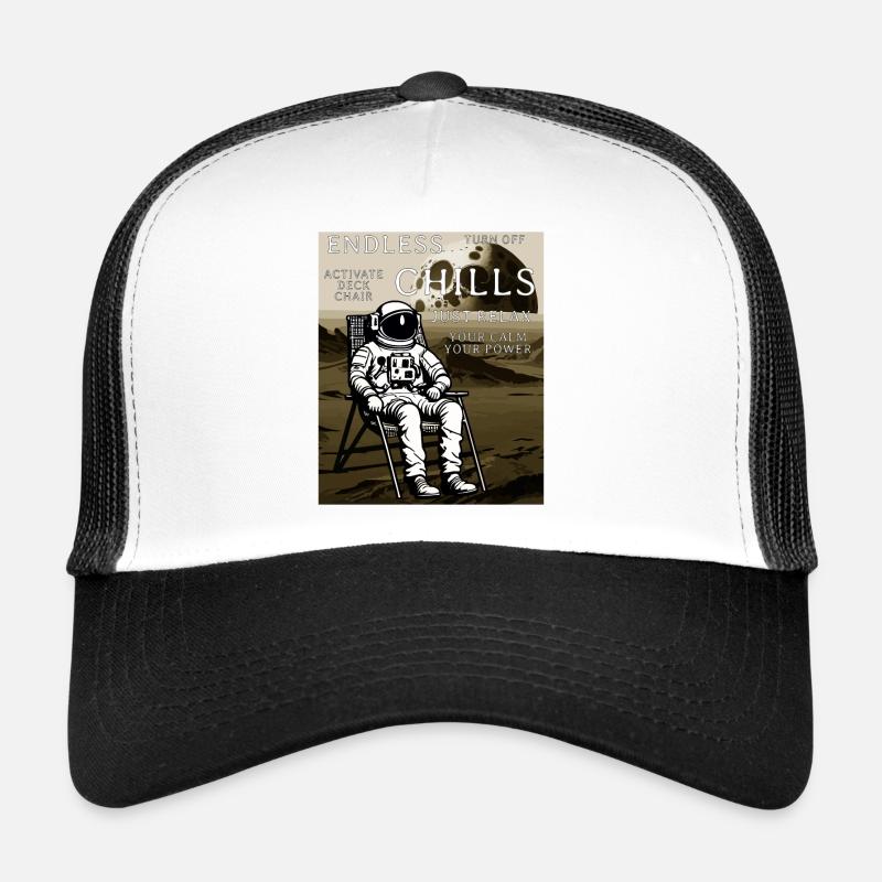 CHAISE LONGUE ASTRONAUTE ENDLESS CHILLS Casquette trucker 