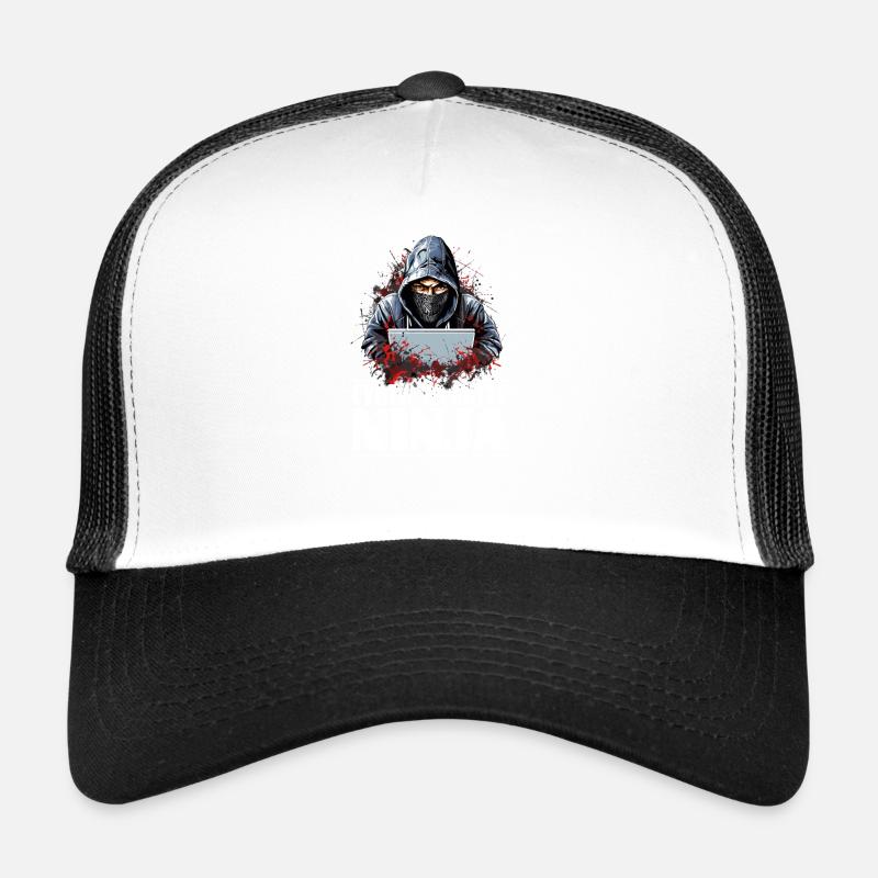Ethical Hacker Pride: Cyber Security Ninja Trucker Cap