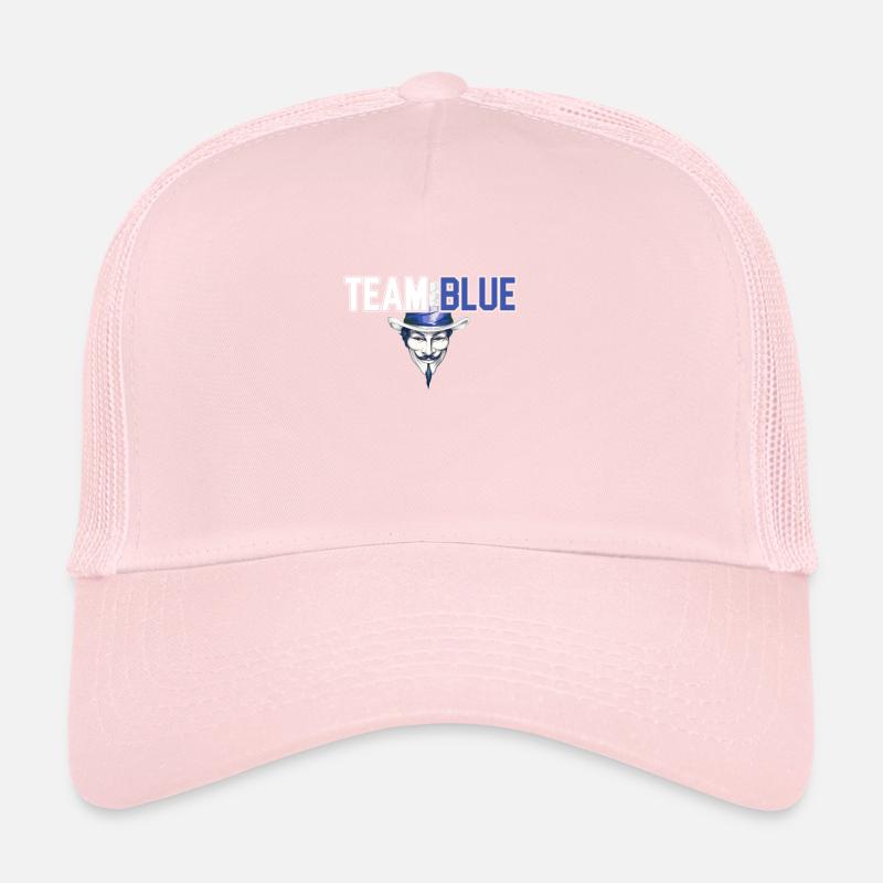 Team Blue Hackathon White Hat Hacker's Pride Casquette trucker 