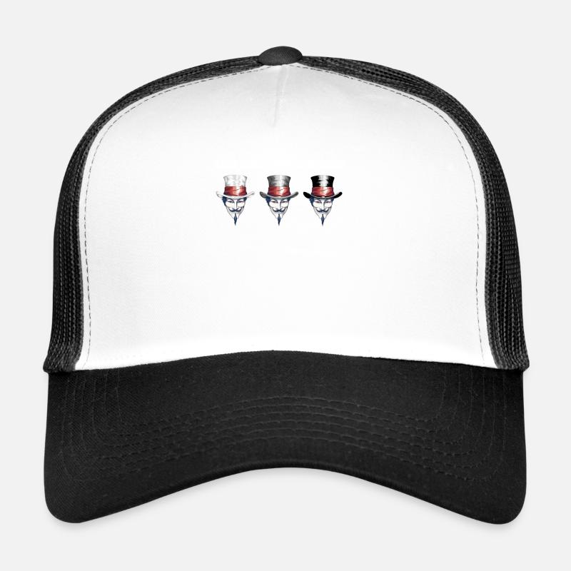 Blanc, gris, noir : Quel chapeau vous définit ? Casquette trucker 