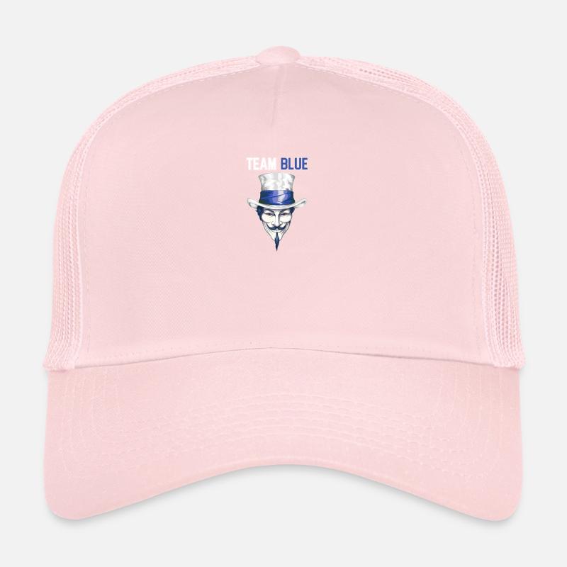 White Hat Pride: Team Blue Hackathon Icon Trucker Cap