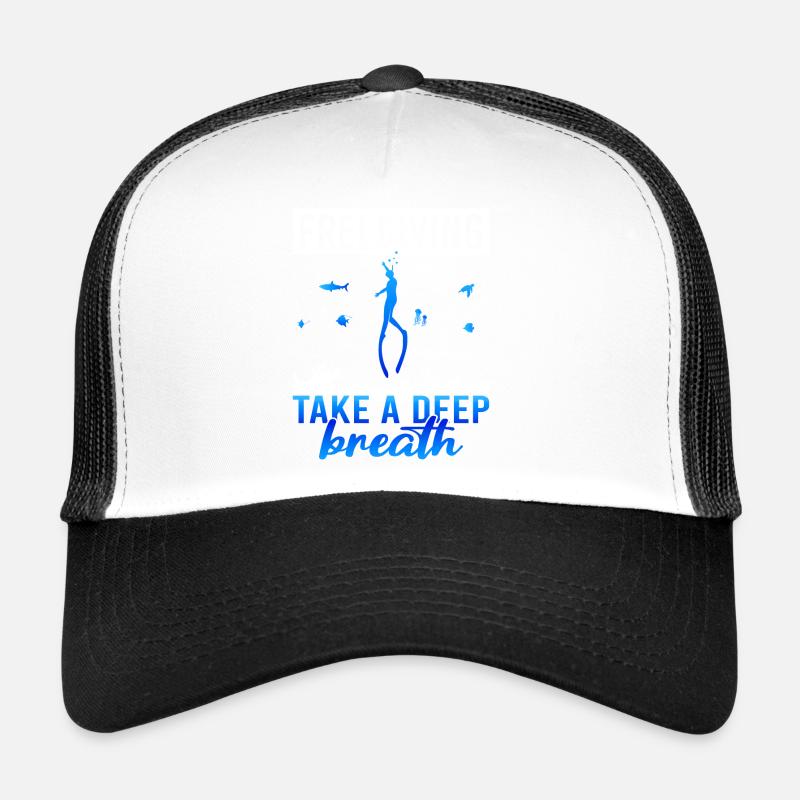 Plongée, Apnée, Apnée No Limit Apnée Casquette trucker 