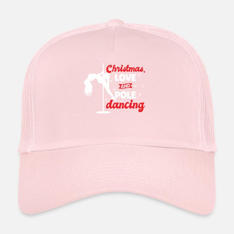 Danseuse polonaise, Pole Dancing Noël Amour Casquette trucker 