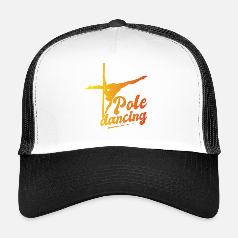 Pole dance danseuse, pole dance, pole dance Casquette trucker 