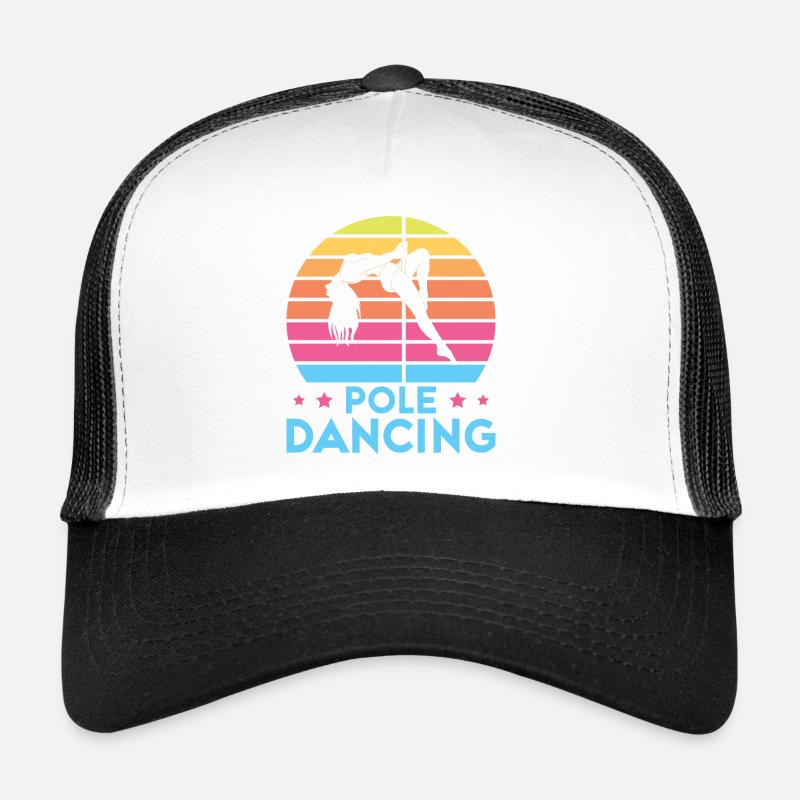 Pole dance danseuse, pole dance, pole dance Casquette trucker 