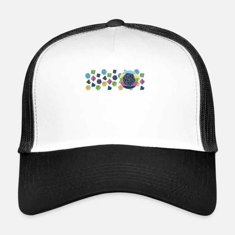 RPG Cube Jeu de Rôle Quête Secondaire Casquette trucker 