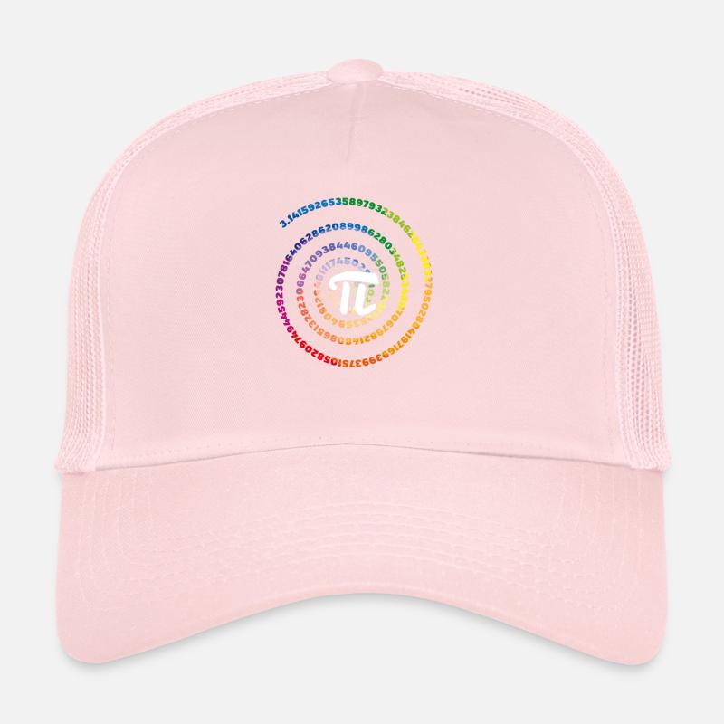 3.14 Pop Art Spirale Math Science Geek Casquette trucker 