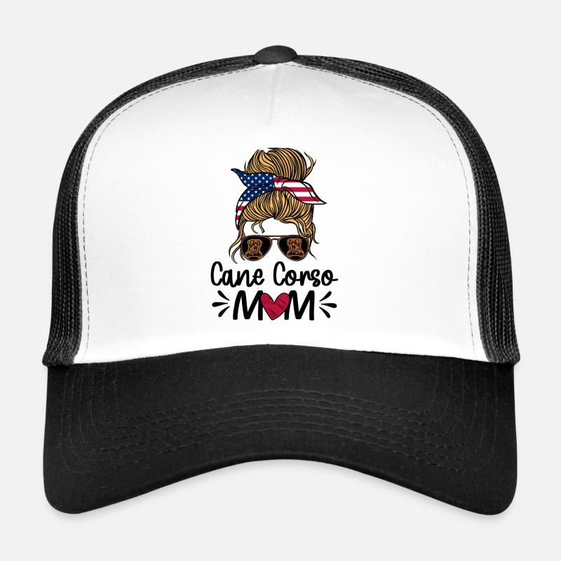 Cane Corso Maman Casquette trucker 