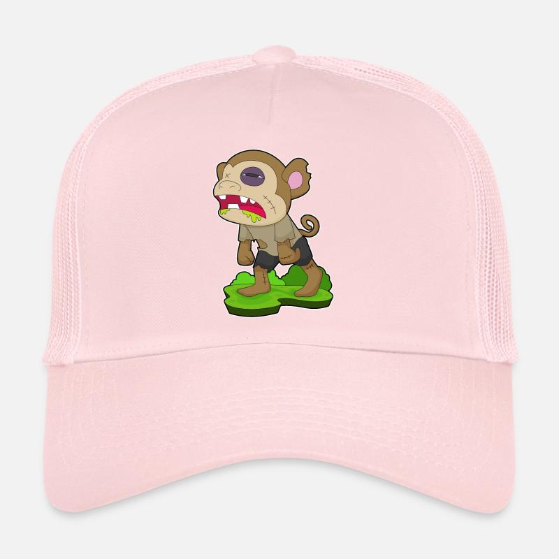 Singe Halloween Zombie Casquette trucker 