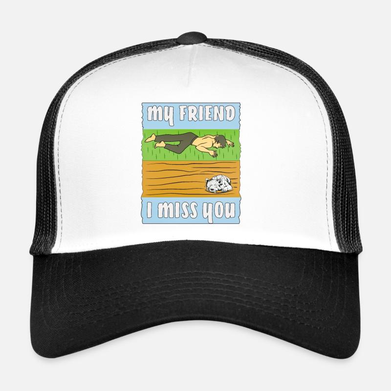 MAN SAD DOG Trucker Cap