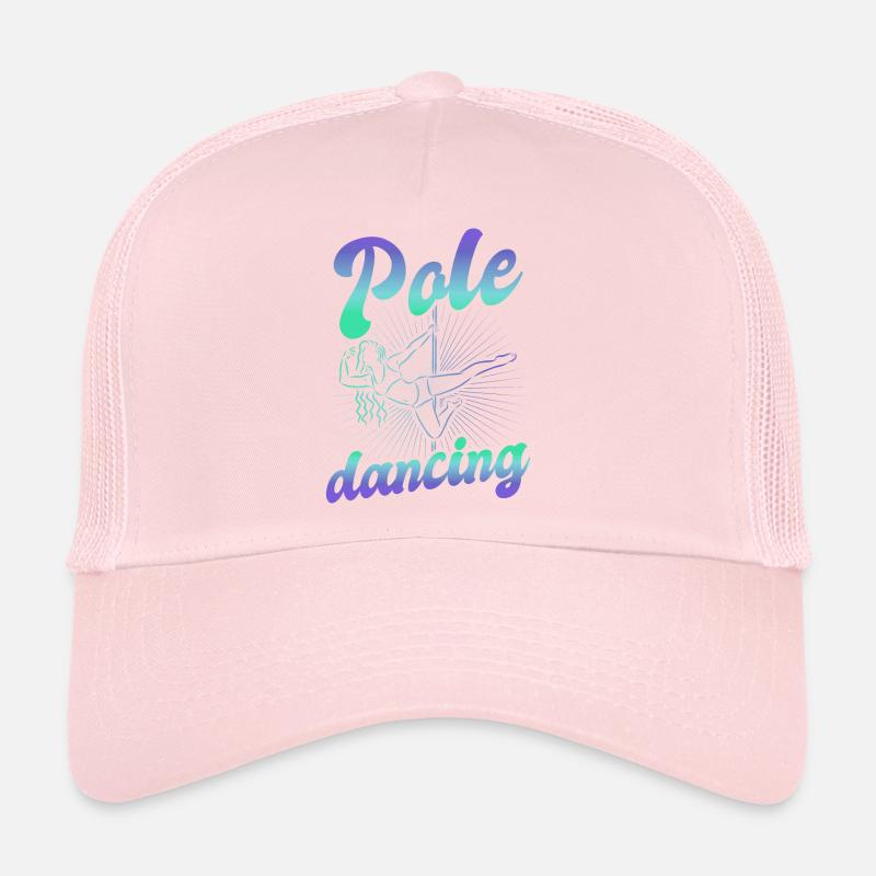 Pole Dance Tänzerin, Stangentanz, Pole Dancing Trucker Cap
