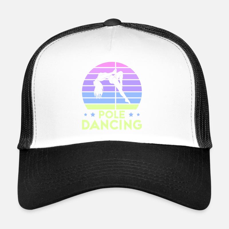 Pole dance danseuse, pole dance, pole dance Casquette trucker 