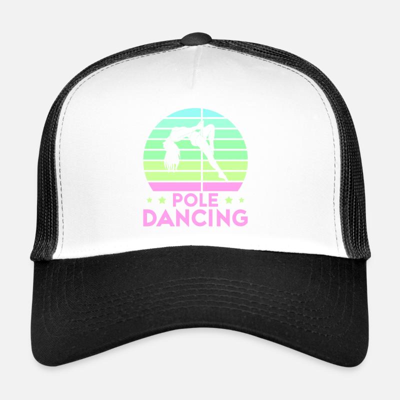 Pole dance danseuse, pole dance, pole dance Casquette trucker 