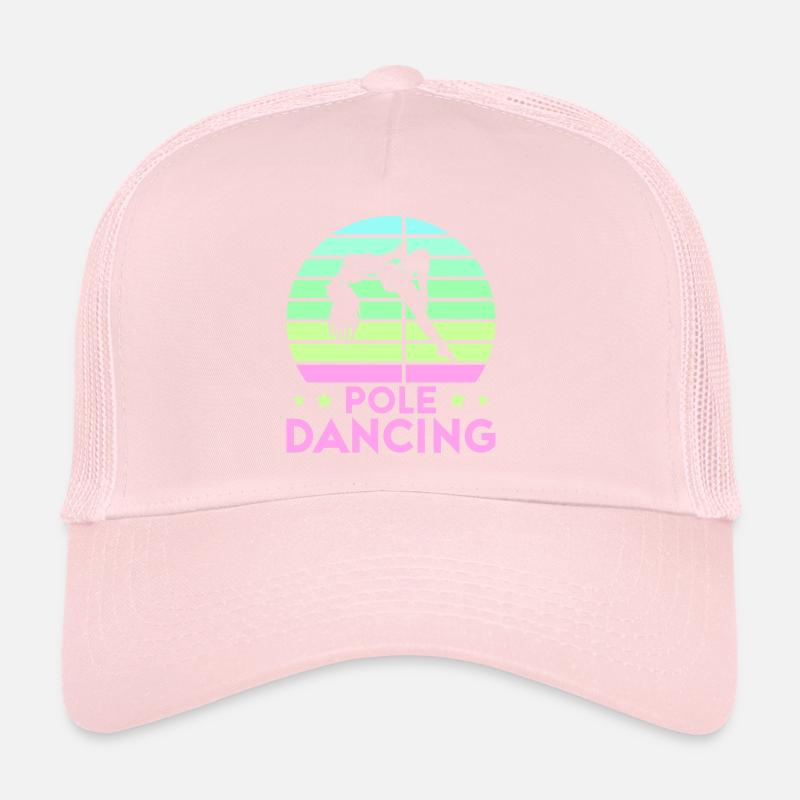 Pole Dance Tänzerin, Stangentanz, Pole Dancing Trucker Cap
