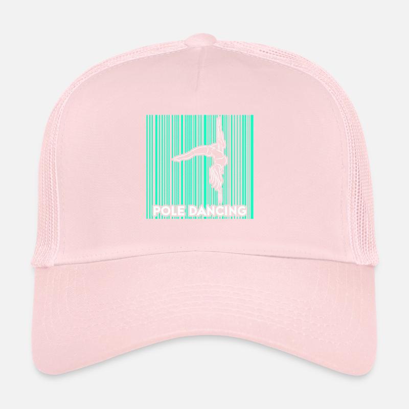 Pole dance danseuse, pole dance, pole dance Casquette trucker 