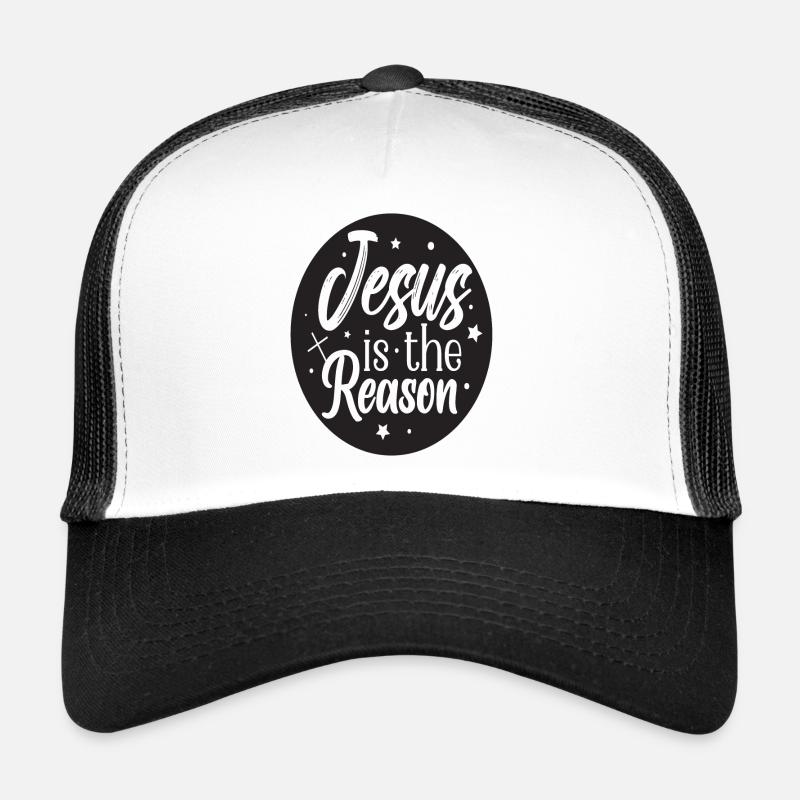 Jésus est la Raison Casquette trucker 