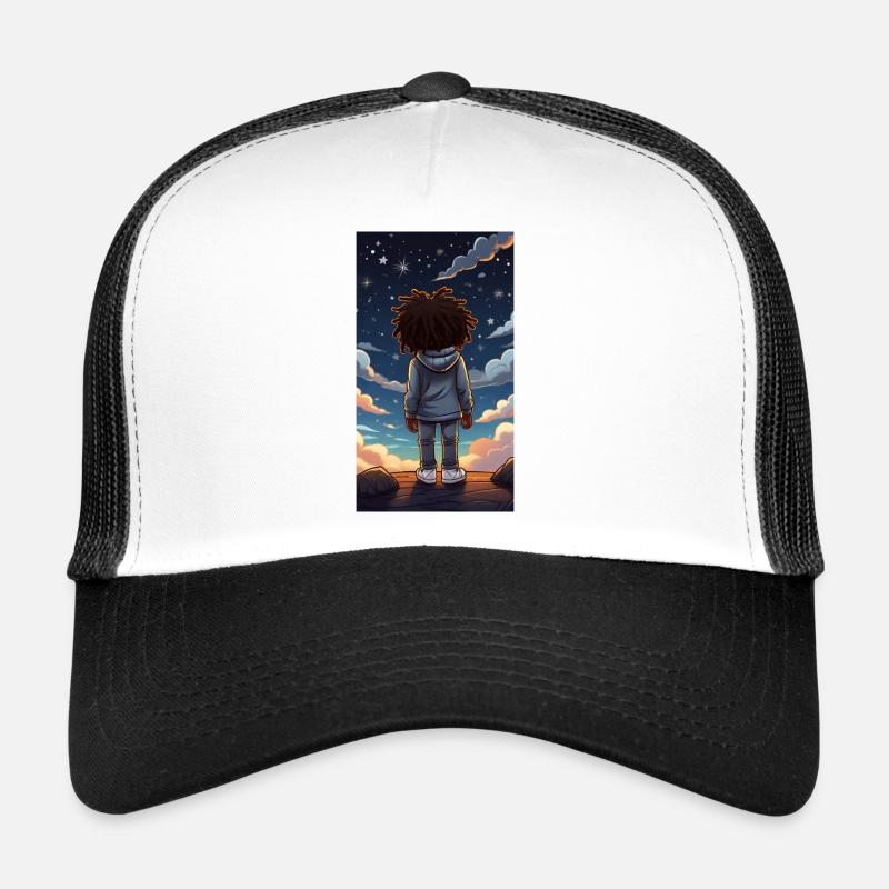 Gift Idea Night Sky Christmas Bethlehem Trucker Cap