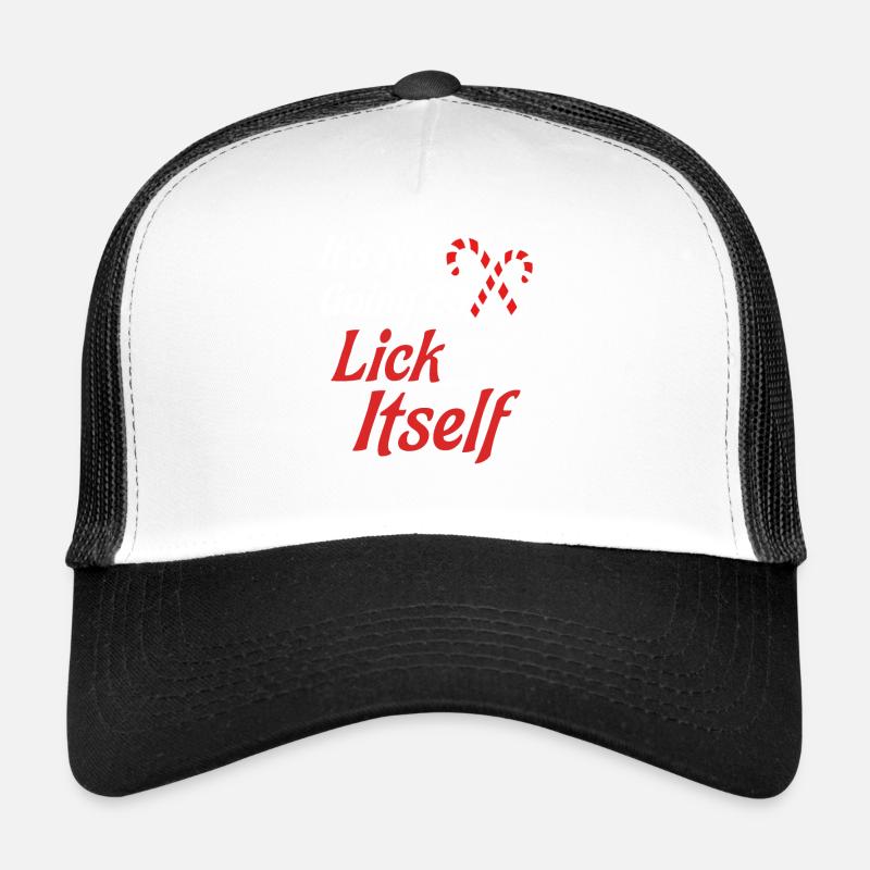 Es wird sich nicht selbst lecken Weihnachtssüßigkeiten Trucker Cap