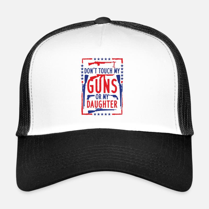 Guns 2nd Amendment Second Amendment Pro Gun Lover Trucker Cap