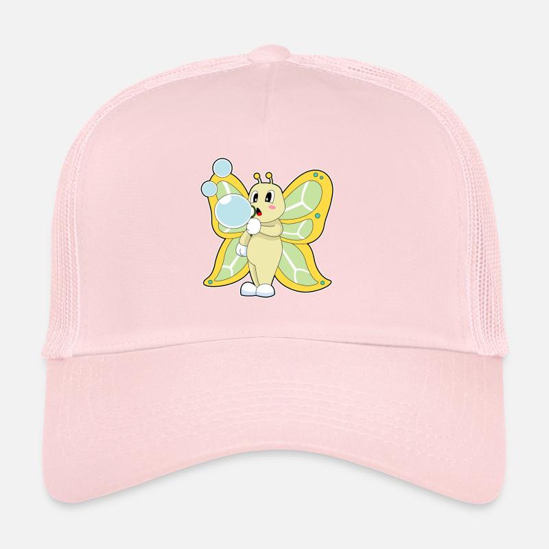 Butterfly Soap Bubbles Trucker Cap